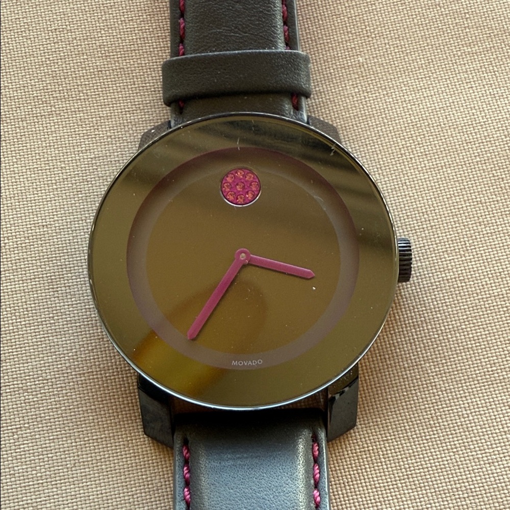 Movado Limited Edition Women’s Black and Pink Smartwatch